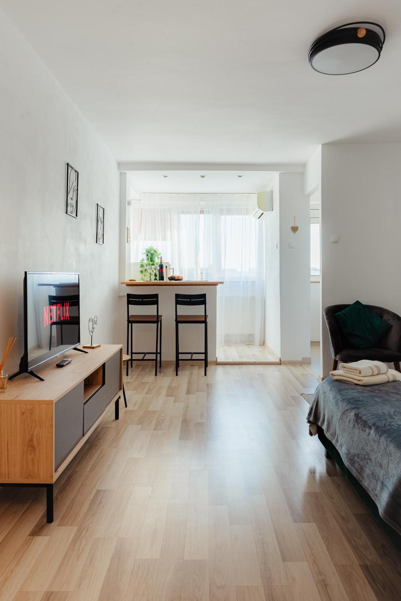 Premium Studio Next To National Arena & Park Bukarest Exterior foto